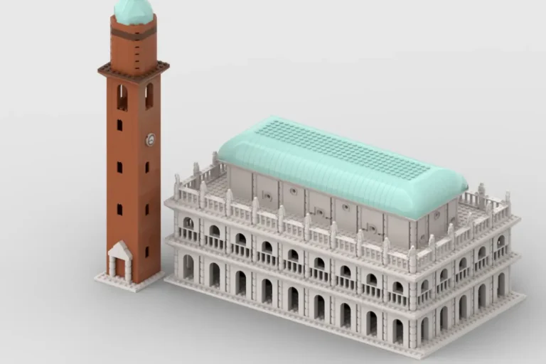 Modello della Basilica palladiana in Lego