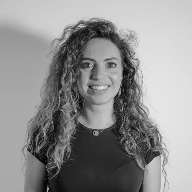 Ritratto in bianco e nero di Emanuela Martines