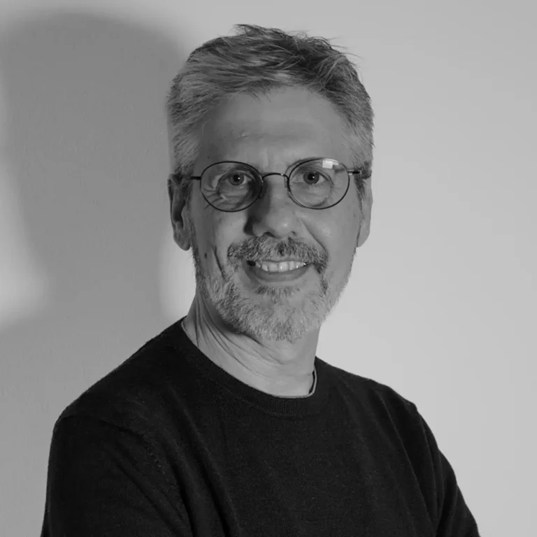 Ritratto in bianco e nero di Nicola Simonetti